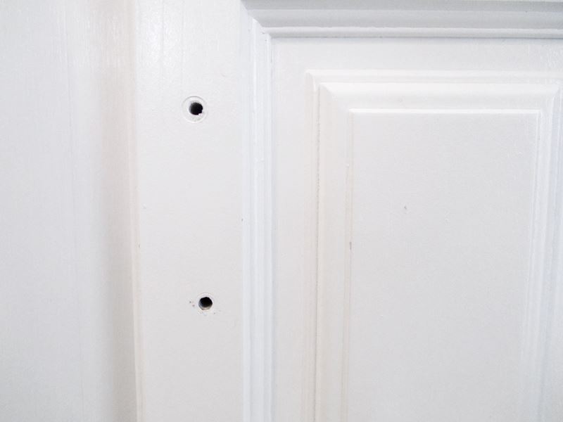 Lovely Imperfection How To Fill Holes In Cabinet Doors Lovely