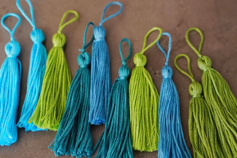 tassel diy decor tassels remodel cabinets kitchen embroidery