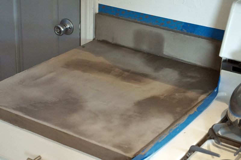 Concrete Skim Coat Countertop Opendoor