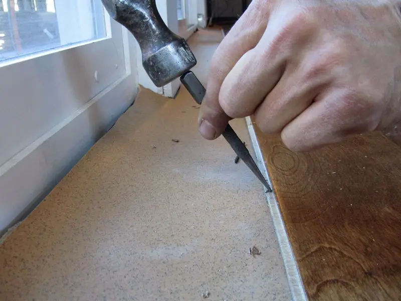Install An Engineered Hardwood Floor, Hardwood Flooring Nails By Hand